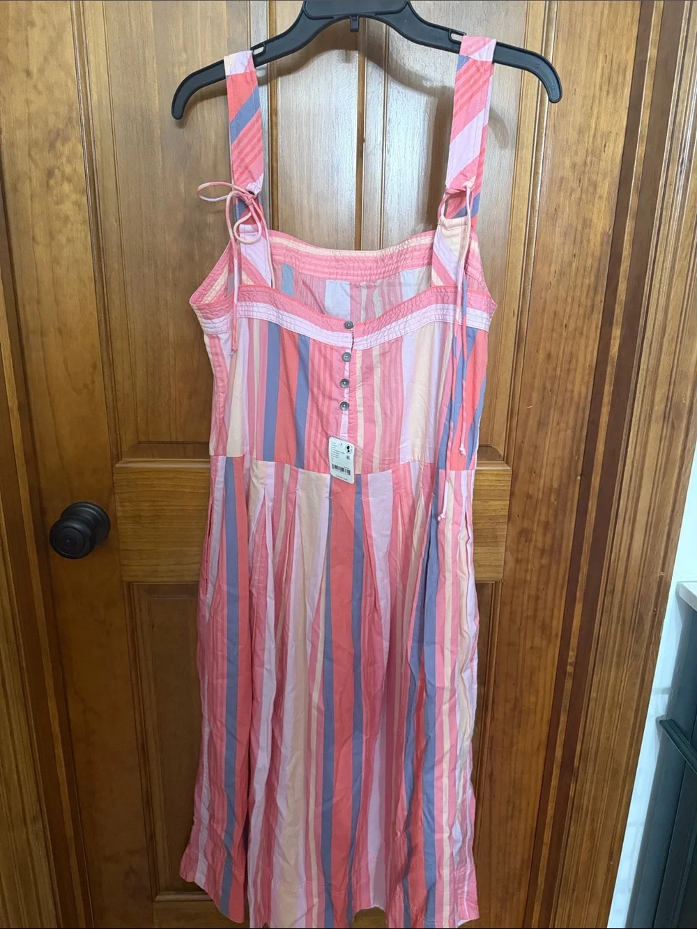 FREE PEOPLE Primavera stripe midi dress